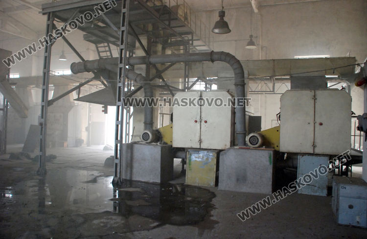 Горя цех с памук в Източната индустриална зона