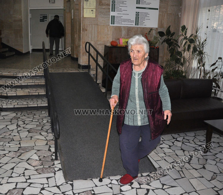 Старческият дом в "Кенана" с нова рампа за инвалидни колички