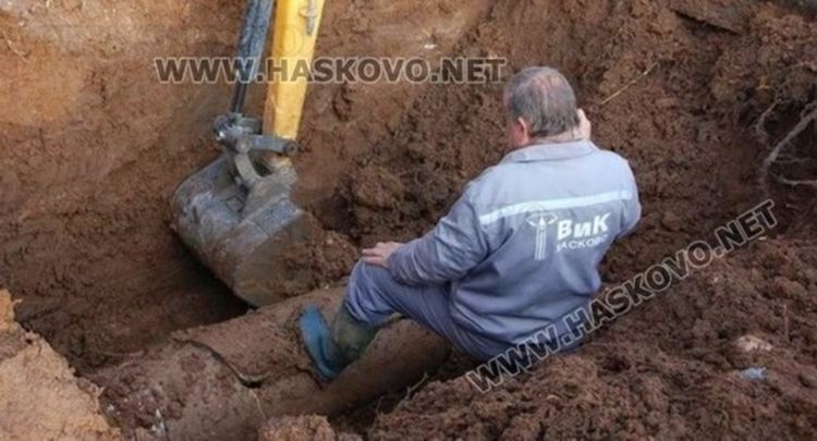 Квартали в Хасково без вода заради авария