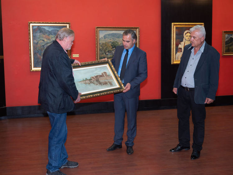 Художествената галерия в Смолян с ново платно в колекцията си