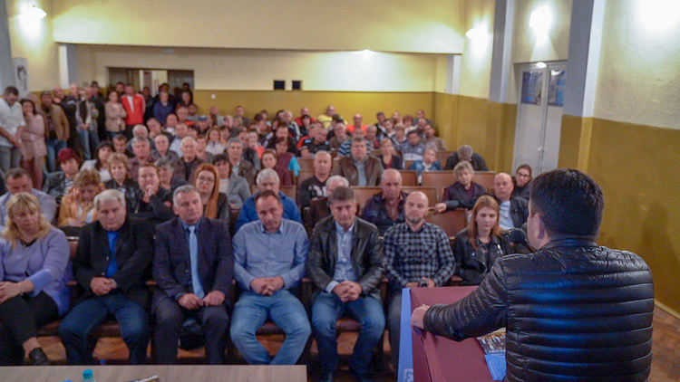 Хората от селата Крепост и Горски извор изразиха подкрепа за Иво Димов