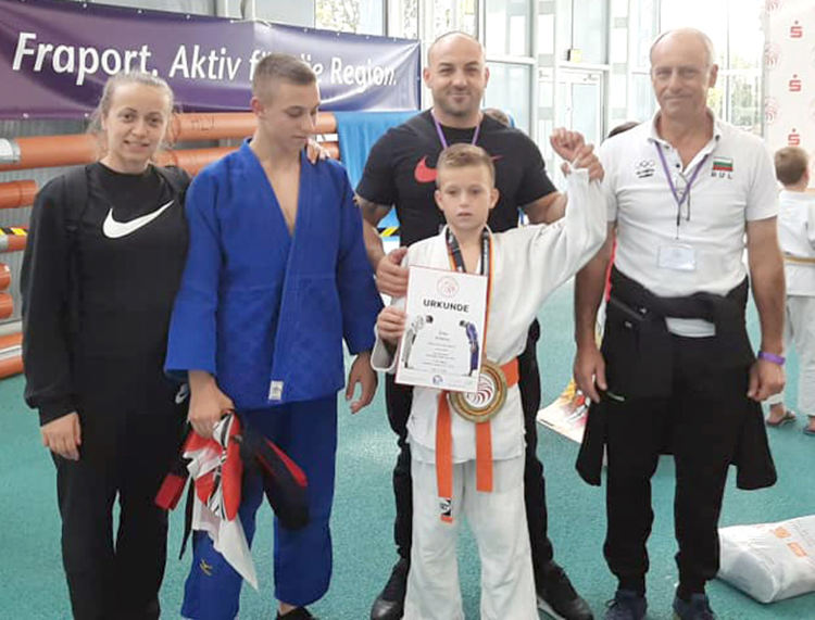 10 медала за хасковските джудисти от Международен турнир в Германия