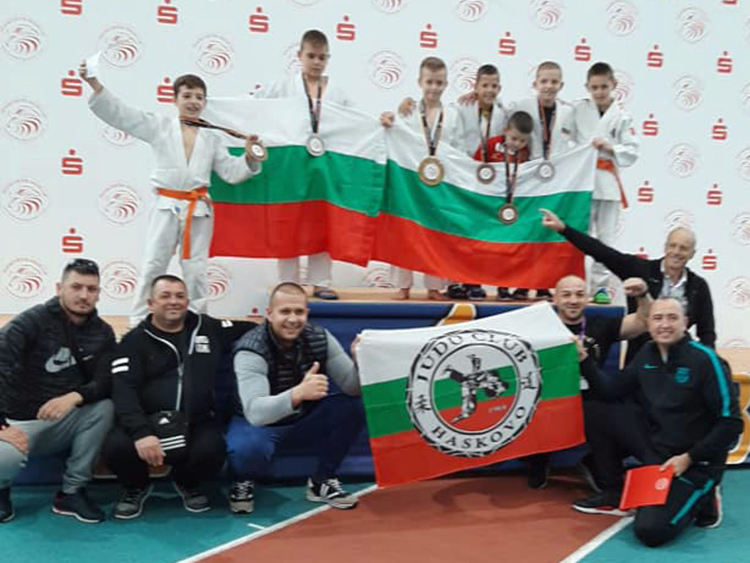 10 медала за хасковските джудисти от Международен турнир в Германия