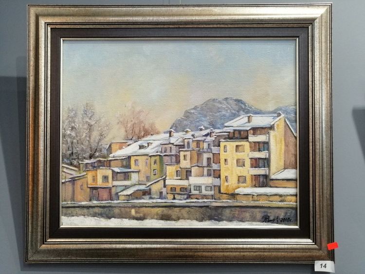 Първа самостоятелна изложба на Васил Папазов