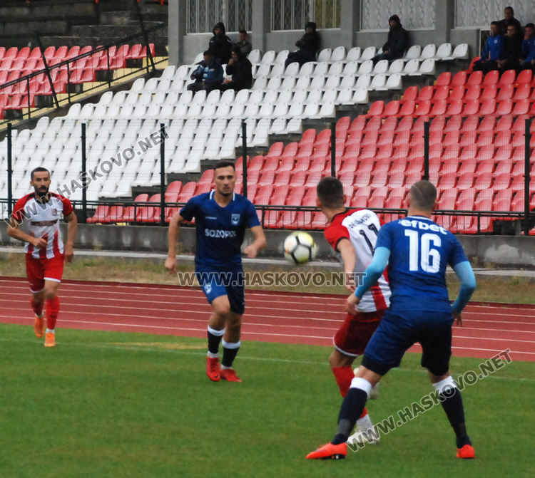 "Хасково" загуби от "Созопол" с 0:2