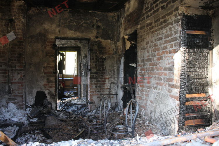 Пожар избухна в общежитие за социално слаби в Димитровград