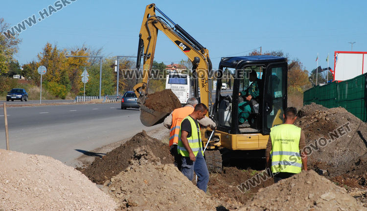 Започна строежът на кръговото до "Язаки"