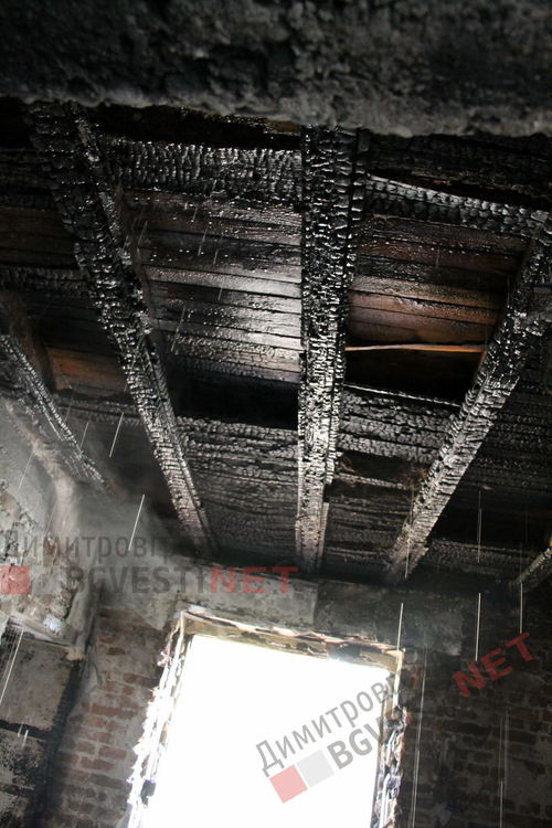 Пожар избухна в общежитие за социално слаби в Димитровград