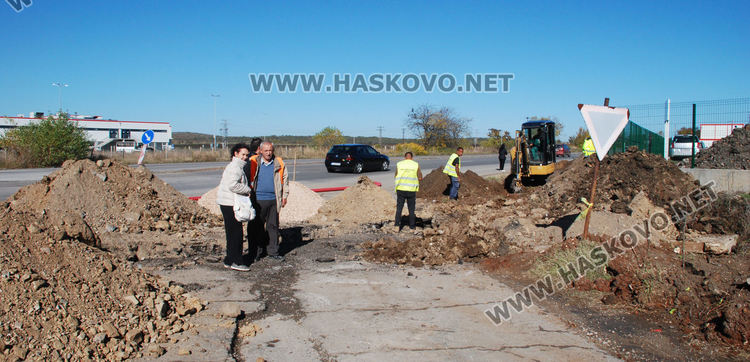 Започна строежът на кръговото до "Язаки"