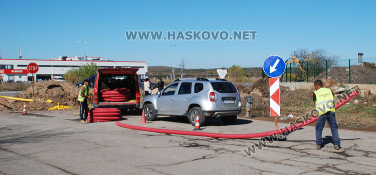 Започна строежът на кръговото до "Язаки"