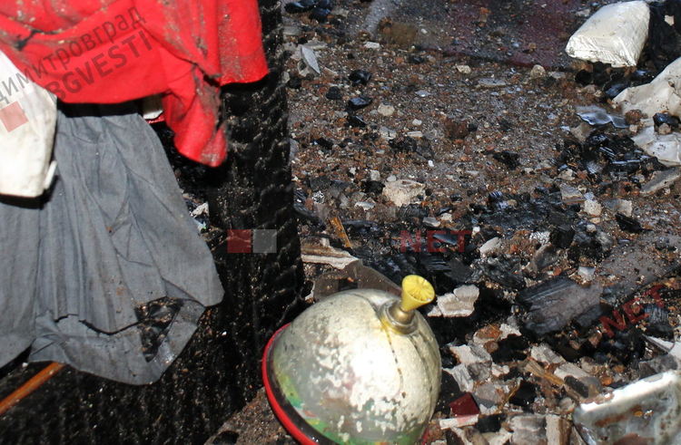 Пожар избухна в общежитие за социално слаби в Димитровград