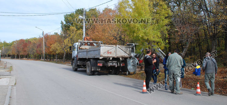 Разкопаха кучешката алея в "Кенана", EVN прибира кабелите под земята