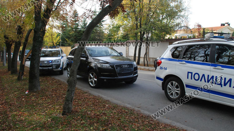 Зрелищен арест в "Кенана" след кражба на Ауди Q7