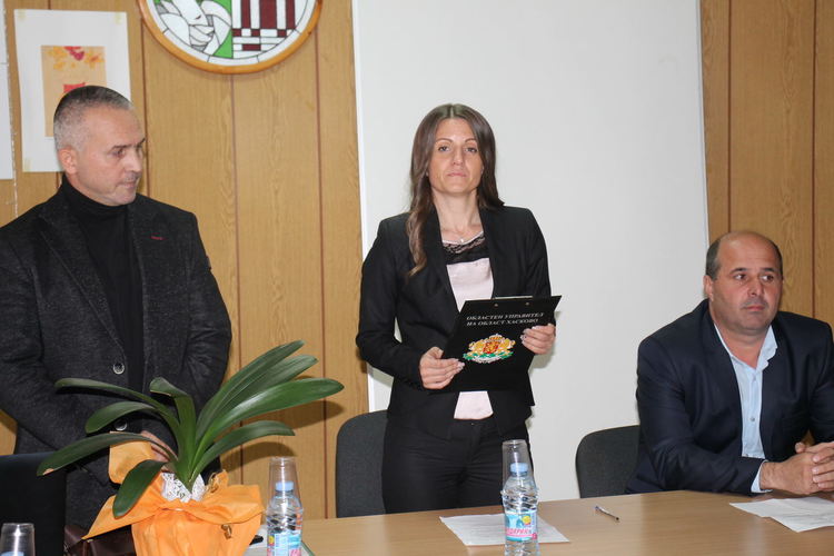 Новоизбраният кмет на Маджарово Ерджан Юсуф и съветници положиха клетва