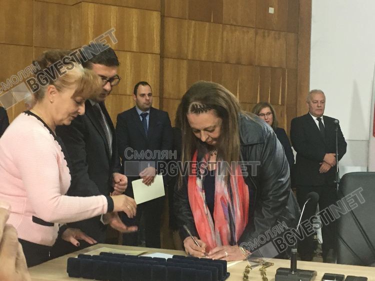 Венера Аръчкова е избрана за председател на новия общински съвет на Смолян