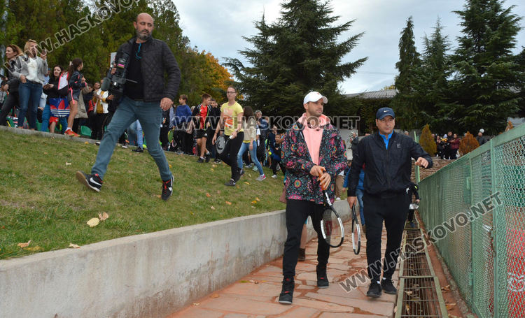 Еуфория на тенис кортовете в Хасково, деца от цяла България играят с Гришо