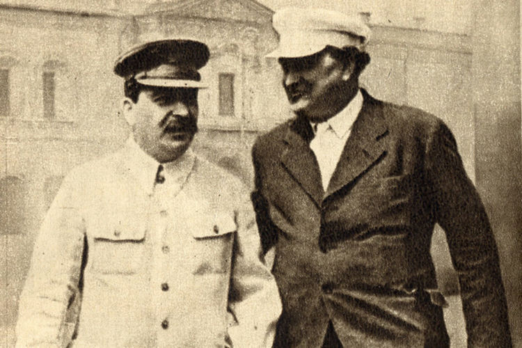 1936 г. Георги Димитров и Йосиф Сталин