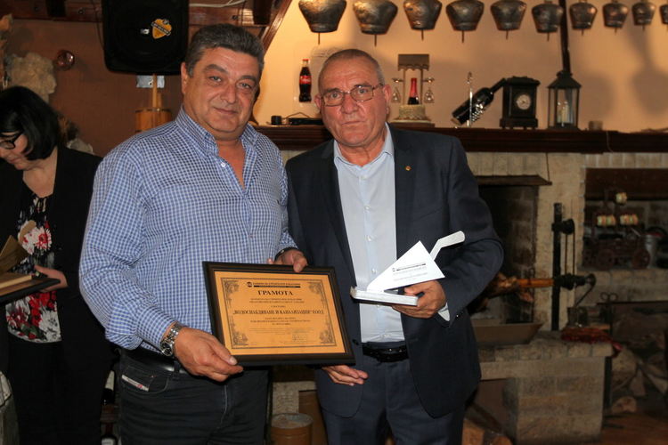 Областната камара на строителите в Смолян връчи награда "Строител на годината" и други отличия