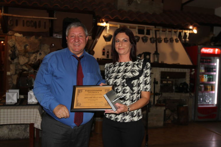 Областната камара на строителите в Смолян връчи награда "Строител на годината" и други отличия