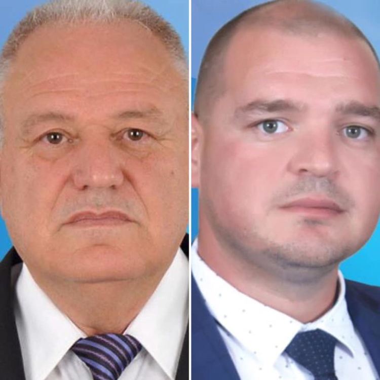 Христо Чолаков (вляво) напусна групата на избраните за общински съветници от ГЕРБ. На негово място влиза Радослав Янков.