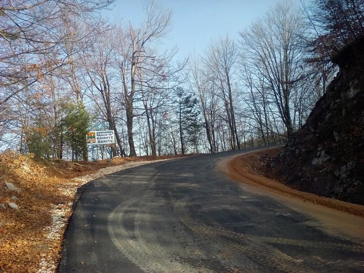 Пътят Загражден-Белица е готов в рамките на община Баните