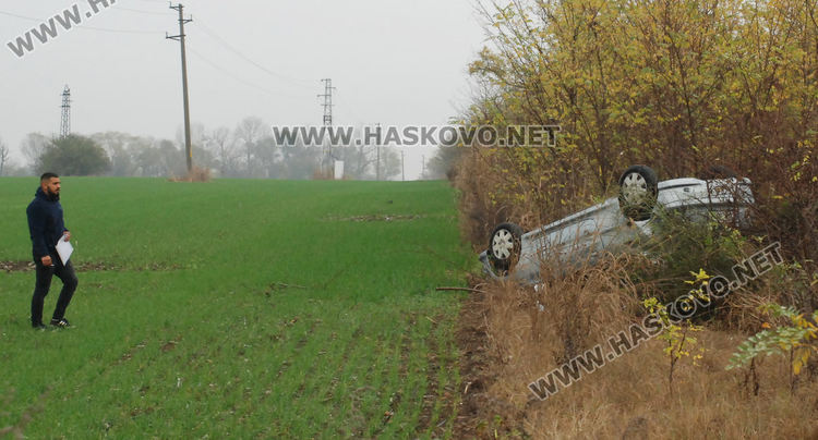 26-годишен се обърна с Пежо в дере