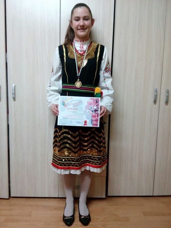 Престижна награда за талантливата  Стоянка от ОДК