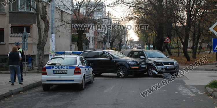 Чужденец с Ауди Q7 засече хасковско Сузуки на „Мадара”