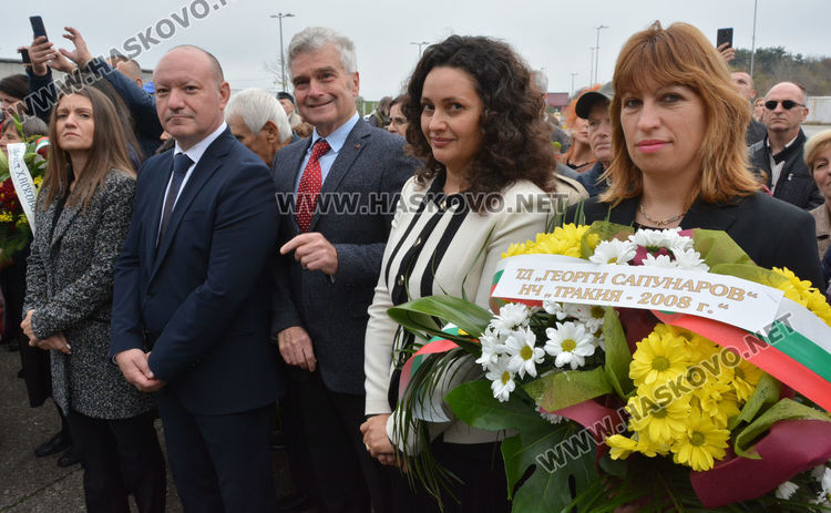 Откриха паметник на Капитан Петко войвода на границата с Гърция