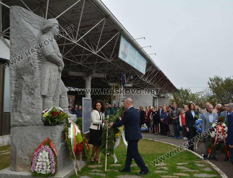 Откриха паметник на Капитан Петко войвода на границата с Гърция