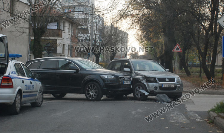 Чужденец с Ауди Q7 засече хасковско Сузуки на „Мадара”
