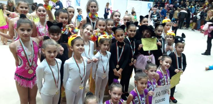 Гимнастичките на „Калия” със златни медали от Международен турнир
