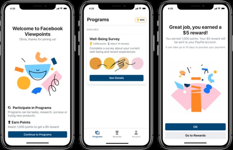 Facebook ще плаща на потребителите за техните данни