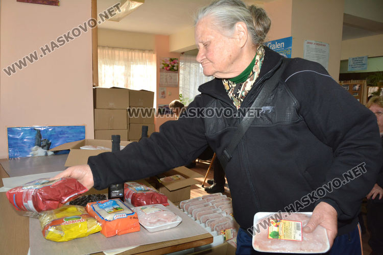 Хранителни помощи за 87 души от хасковския Съюз на диабетиците