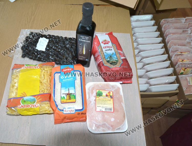 Хранителни помощи за 87 души от хасковския Съюз на диабетиците