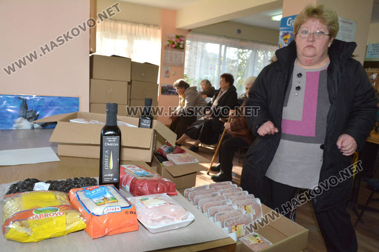 Хранителни помощи за 87 души от хасковския Съюз на диабетиците