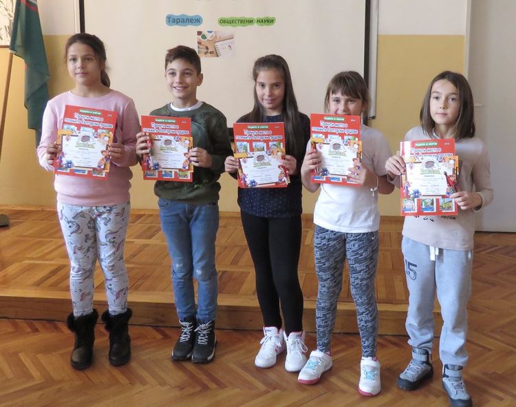 49 наградени алековци във втори кръг на националното състезание „Таралеж“