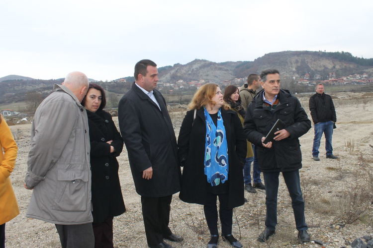 Никола Чанев откри възстановената дига на р.Крумовица