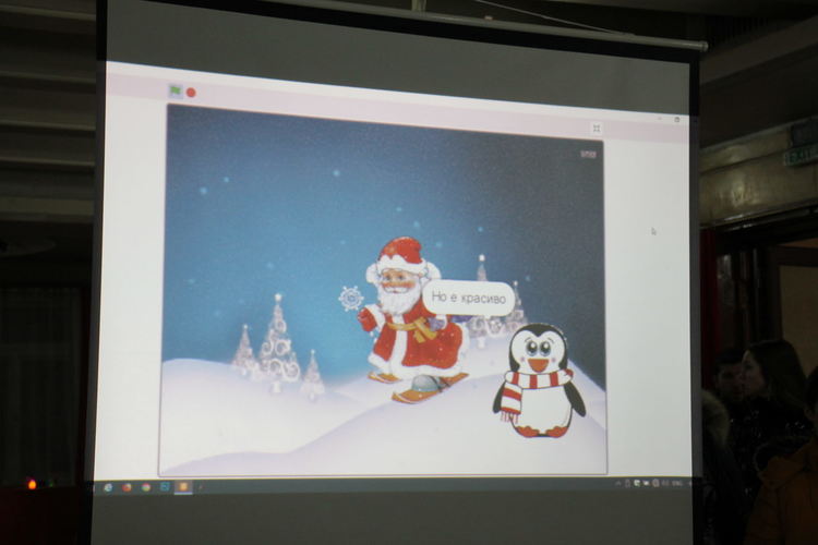 Таланти на "Вале" показаха изложба "Коледна приказка"