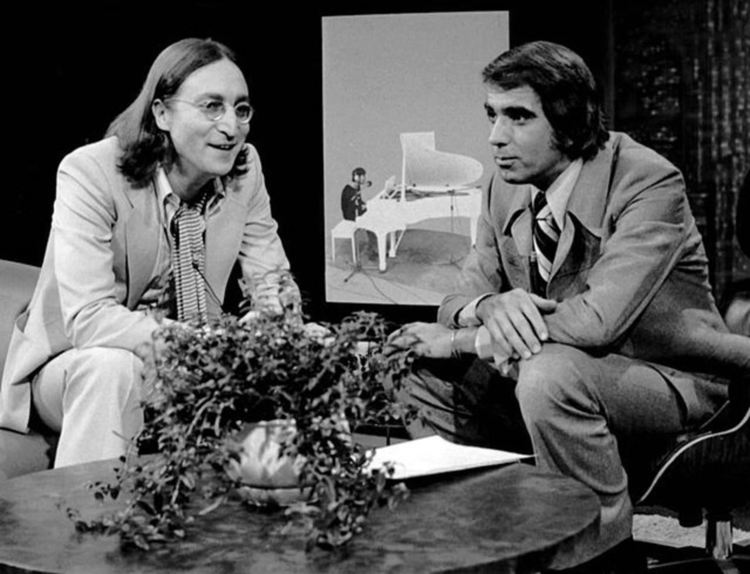 Кадър от последното телевизионно интервю на Ленън, 1975 г.