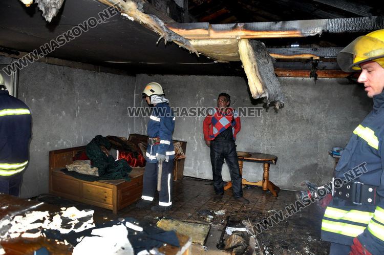 Мъж от Стамболийски остана без покъщнина след пожар