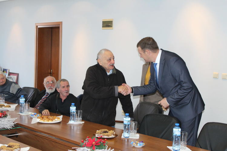 Кметът Станислав Дечев и почетните граждани на Хасково с общи идеи за развитието на града 