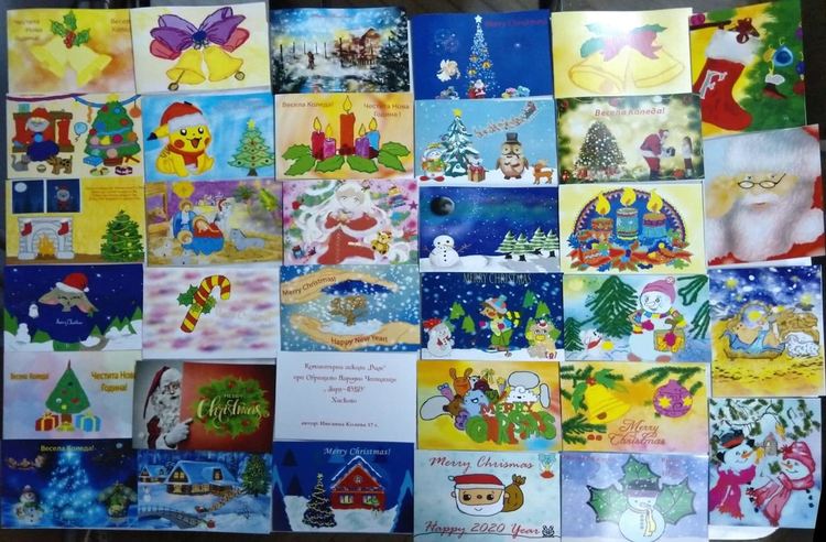 Възпитаниците на компютърна школа "Вале" изпратиха 150 картички за евродепутати