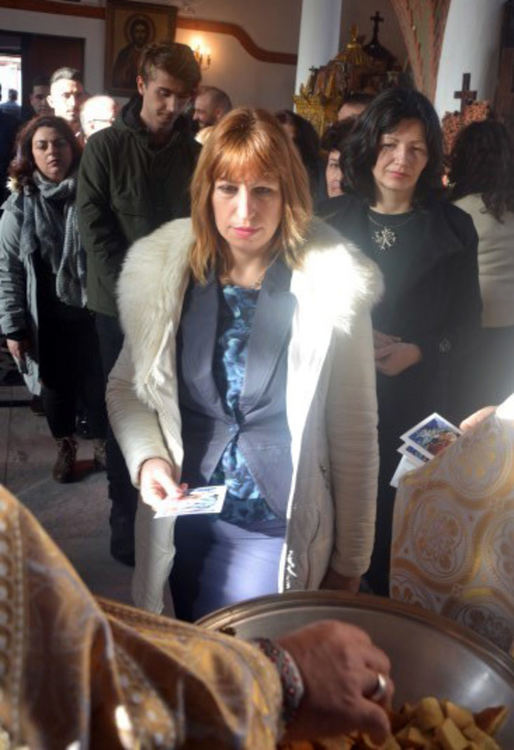 Тракийци от Хасково на коледна литургия в църквата в Одрин