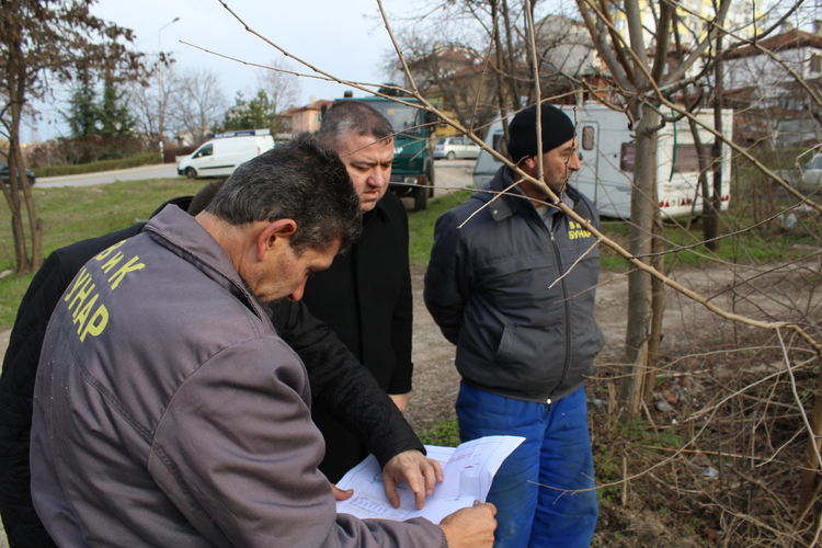 Прекъснаха път заради строителството по улица "Габрово"