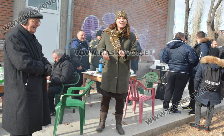 Петьо Кирев поведе хоро на борците за Новата година