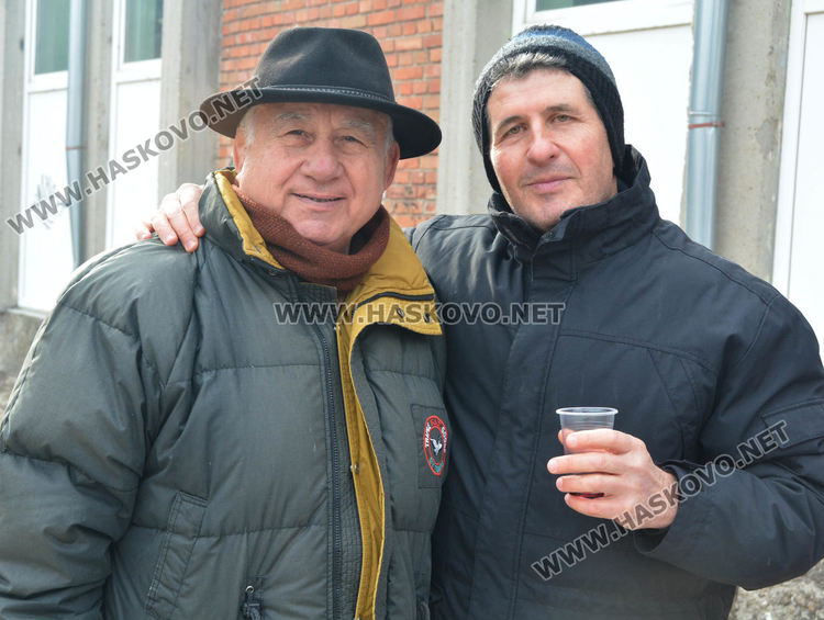 Петьо Кирев поведе хоро на борците за Новата година