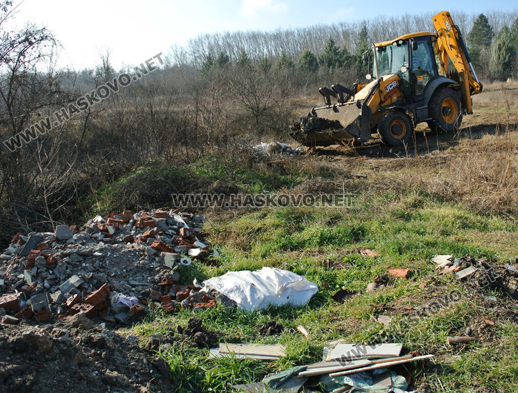 Готвят солени глоби за хвърляне на строителни отпадъци на забранено място