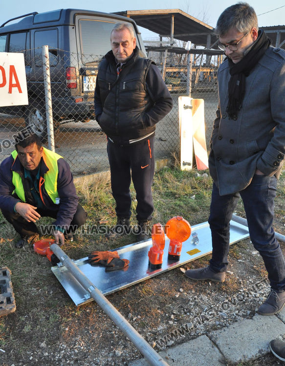 Започва ремонт на кръговото на изхода на Хасково, снижават го до "кота нула"