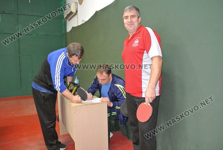 Първи открит турнир по тенис на маса в Хасково